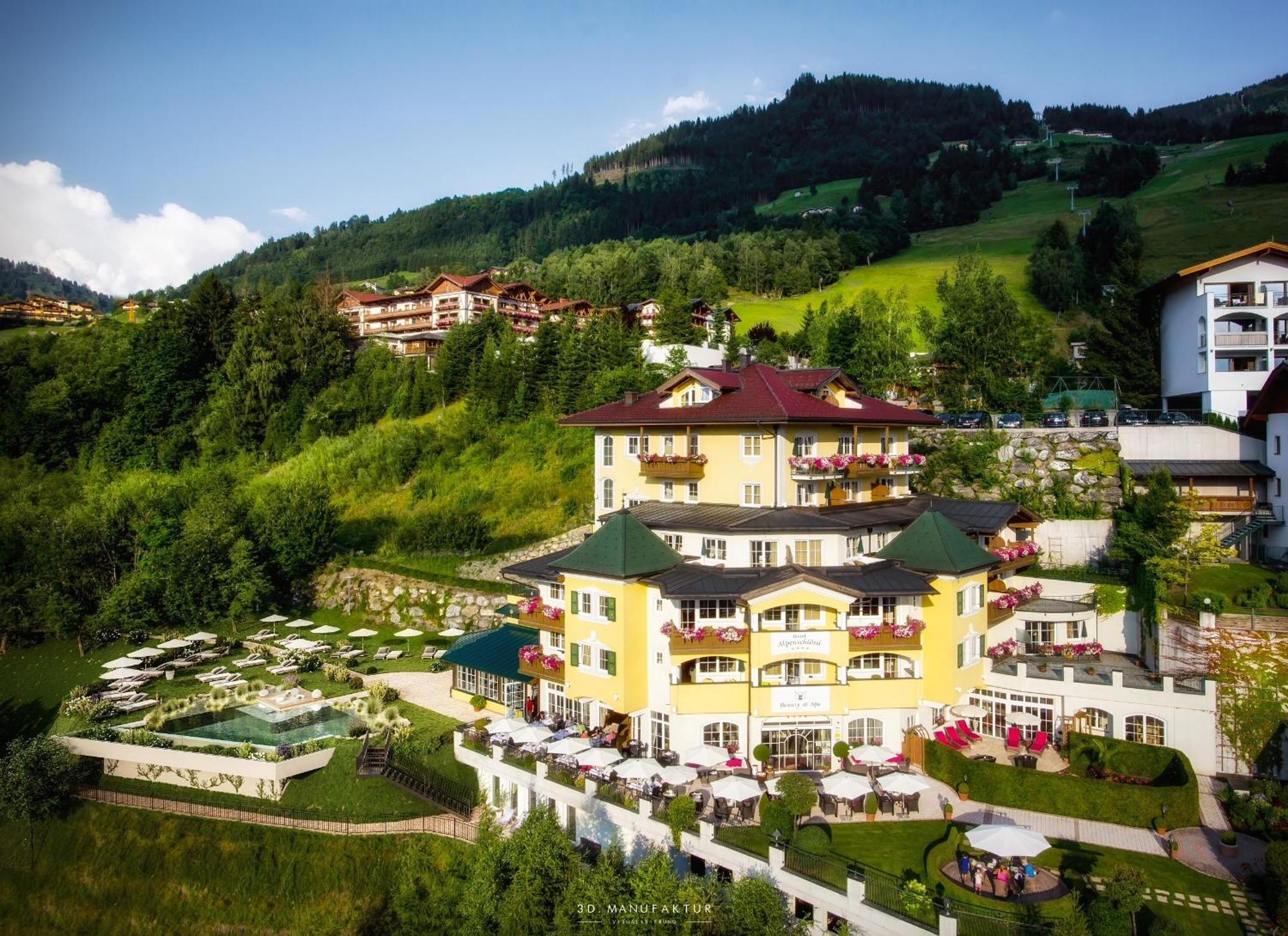 Hotel Alpenschloessl ซังค์โยฮันน์อิมพองเกา ภายนอก รูปภาพ
